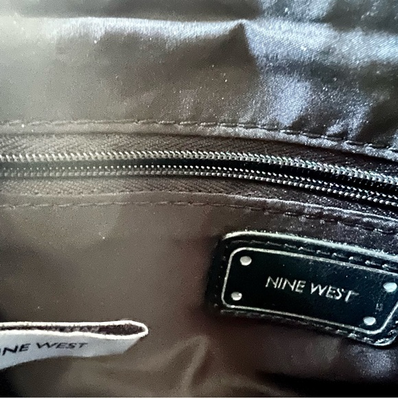 Nine West Black Floral Purse - Picture 9 of 11